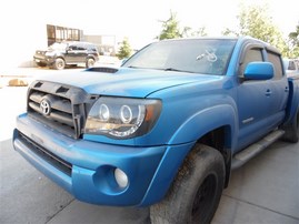2007 Toyota Tacoma SR5 Blue Crew Cab 4.0L AT 2WD #Z24699
